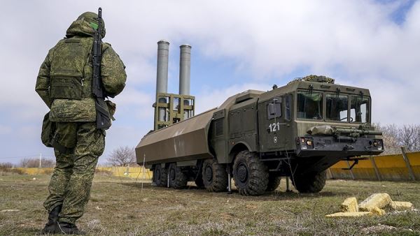 Расчет комплекса «Бастион» выполнил пуск ракеты «Оникс» по цели на Украине<br />

